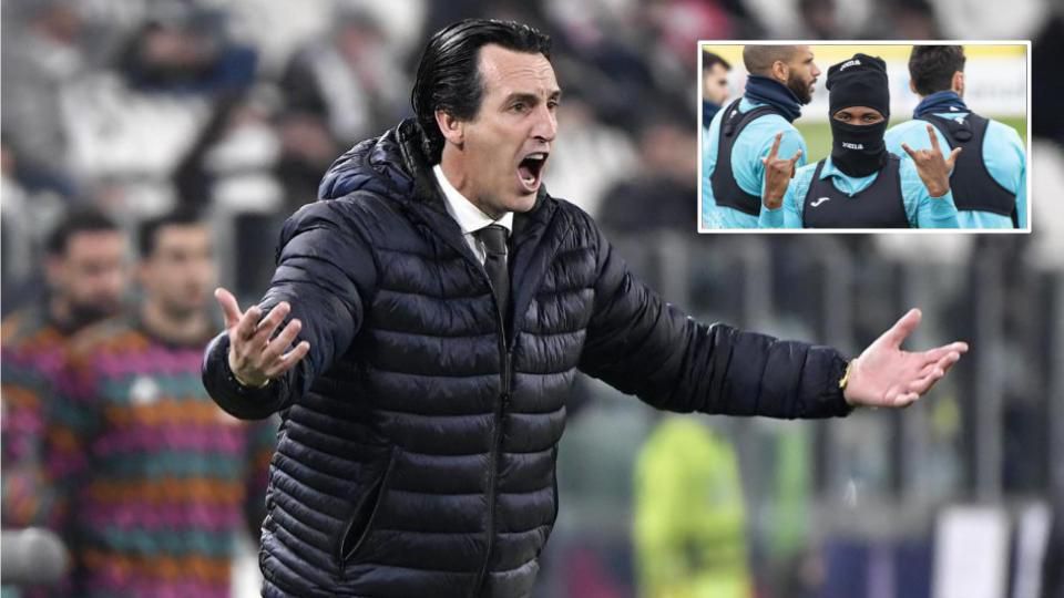 Samuel Chukwueze (inset) will be hoping to impress Unai Emery enough in training to earn a starting berth later tonight against Bayern Munich.