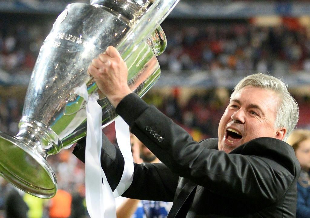 Carlo Ancelotti led Real to their 10th Champions League title when they beat Atletico Madrid in Lisbon, in 2014