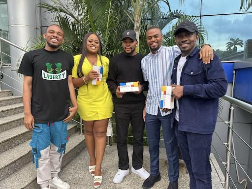 How the season 7 level-up housemates enjoyed the day at TECNO head office on Tuesday