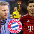 Bayern coach Julian Nagelsmann compares Robert Lewandowski to Borussia Dortmund star striker Erling Haaland
