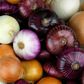 Red and white onions