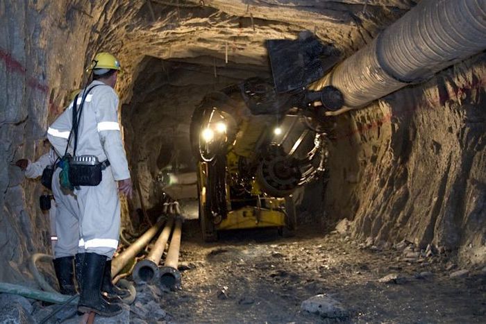 South African gold miners