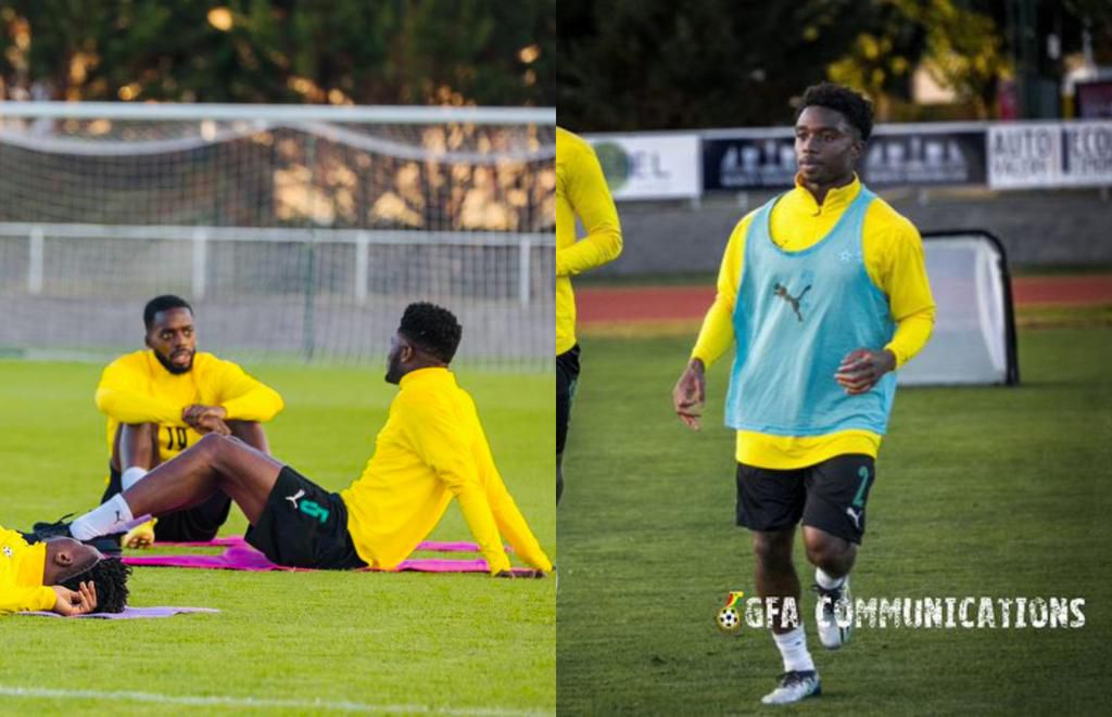 Photos: Tariq Lamptey, Inaki Williams train with Black Stars for the first time