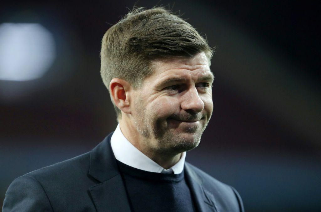 Climbing up the table: Aston Villa manager Steven Gerrard