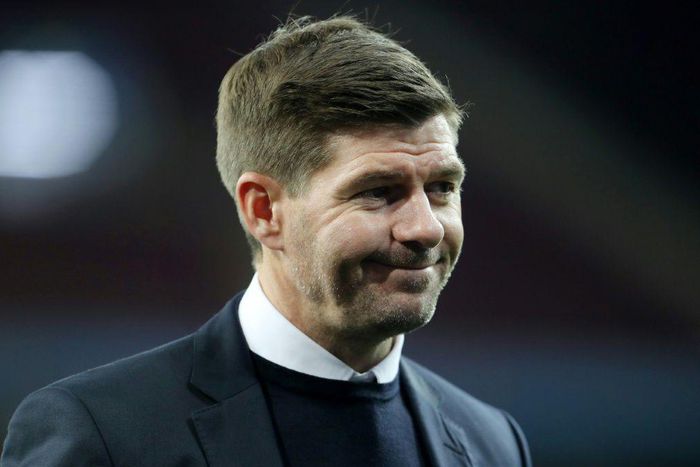 Climbing up the table: Aston Villa manager Steven Gerrard