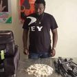 Okafor Emmanuel arrested with cocaine at Lagos airport