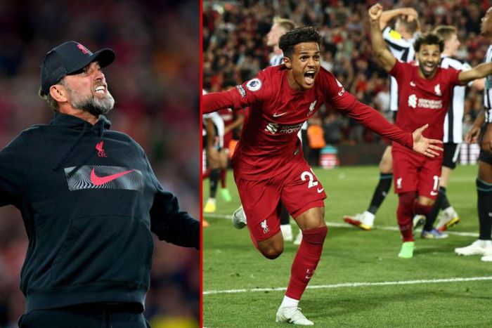 Jurgen Klopp delighted by late Liverpool win against Newcastle