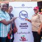 Representatives from Pernod Ricard Nigeria and the Federal Road Safety Corps flanked by executives of the Iyana Ipaja motor park