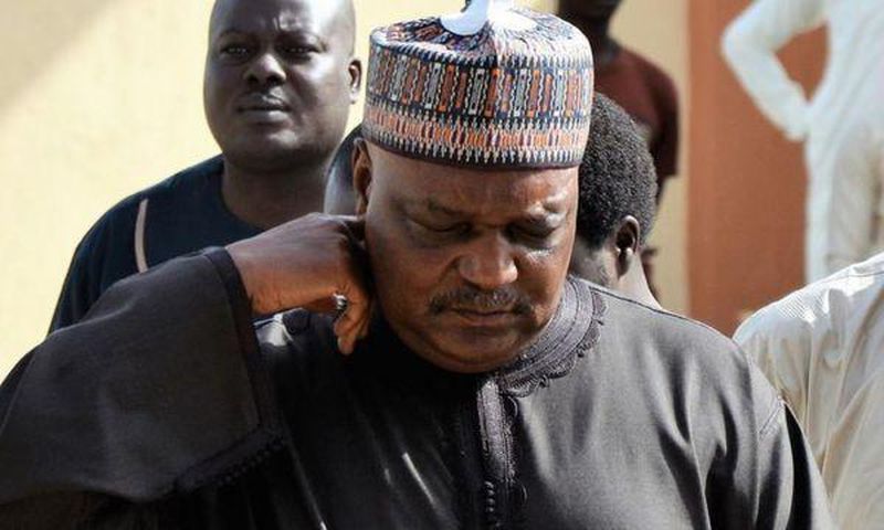 Former Taraba state governor, Jolly Nyame. [BBC]