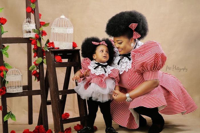Ronke Odusanya's daughter, Fife, turns one today August 18, 2020 [Instagram/RonkeOdusanya]