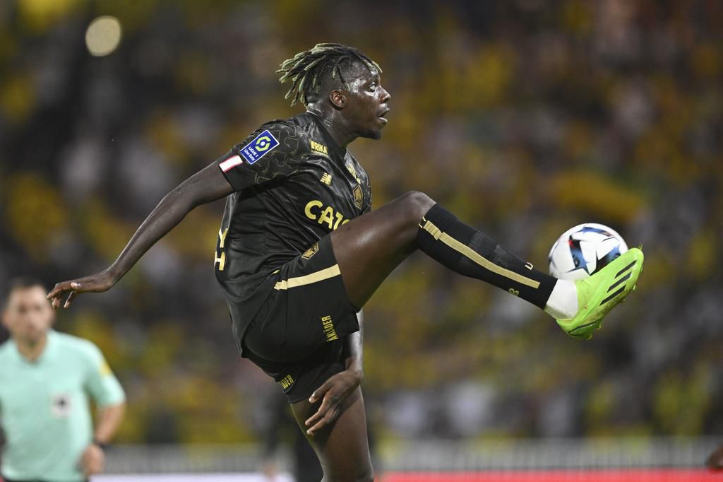 Mohamed Bayo did not play for Lille in their emphatic defeat to PSG  over the weekend