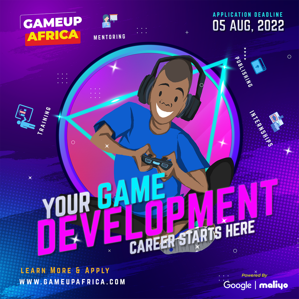 Develop your game with Game Up.