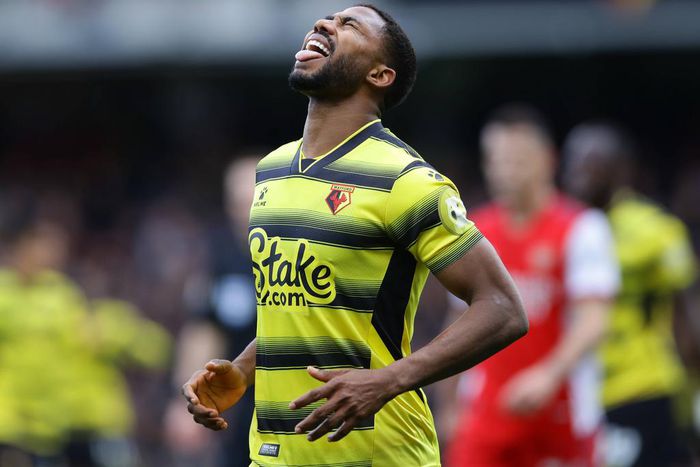 Emmanuel Dennis knows he should have done better with his early second half chance