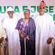 From Left: Alhaji (Dr.) Sulaiman A. Adegunwa, OFR, Chairman, Rite Foods Limited; with His Excellency, Gov. Babajide Sanwo-Olu of Lagos State; His Excellency, Aremo Segun Osoba, Former Governor of Ogun State; and His Excellency, Gov. Dapo Abiodun of Ogu...