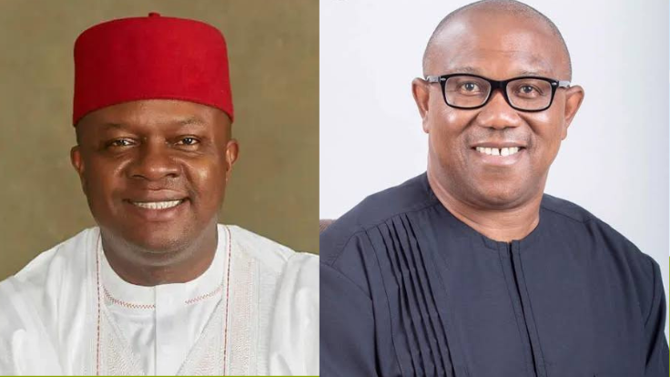 Valentine Ozigbo and Peter Obi