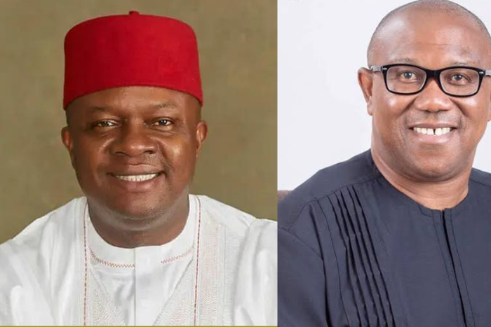Valentine Ozigbo and Peter Obi