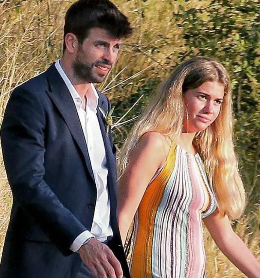 Gerard Pique spotted with his new girlfriend