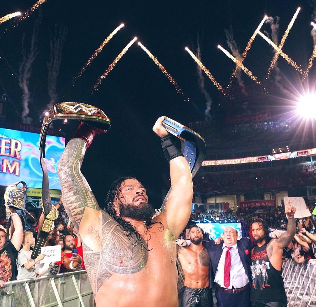 Roman Reigns will defend his WWE Undisputed title against Drew Mcintyre at Clash at the Castle