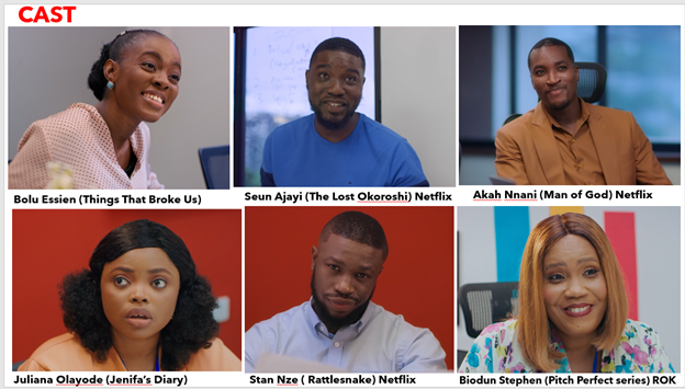 Bolu Essien's intriguing workplace dramedy - becoming Abi, will debut on Neflix globally on October 28, 2022