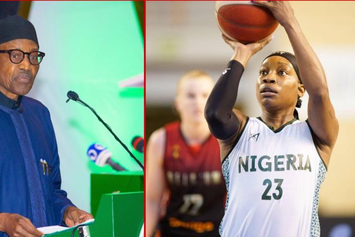 Ezinne Kalu might never play for Nigeria again after President Buhari banned basketball for two years