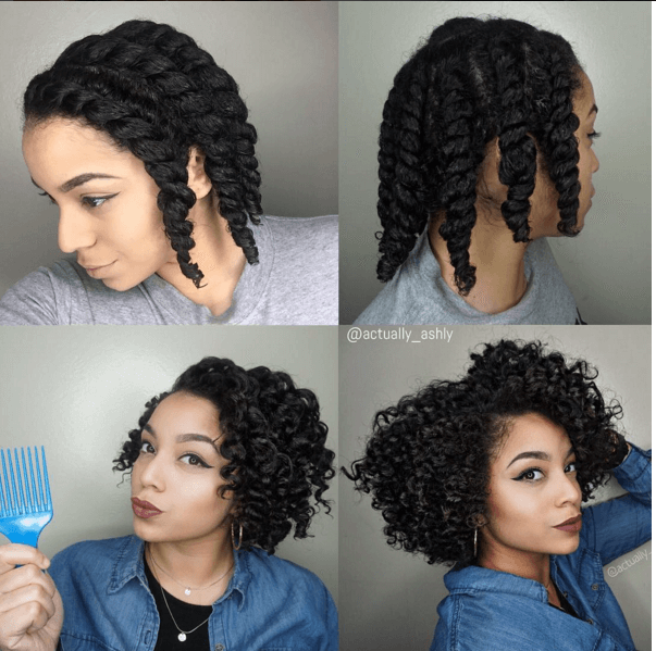Chunky Twist out curls [Pinterest/naturalhairmag]