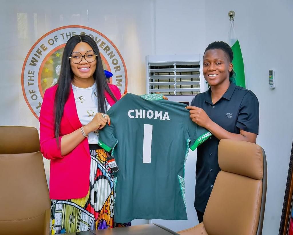 Imo state celebrates Super Falcons goalkeeper Nnadozie Chiamaka