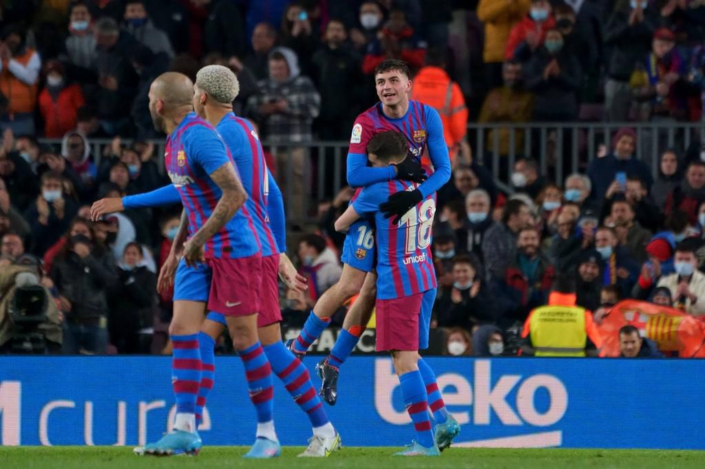 Xavi hailed Pedri as a leader after Barcelona beat Sevilla 1-0