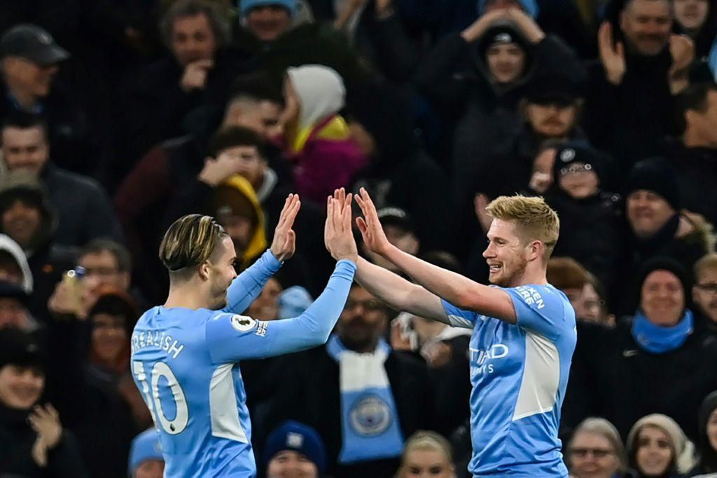 Manchester City are 12 points clear at the top of the Premier League