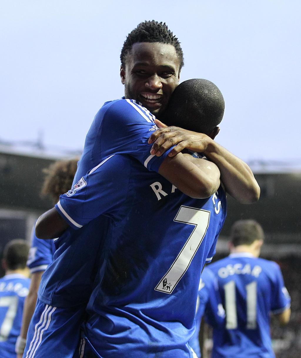 Mikel Obi and Ramires