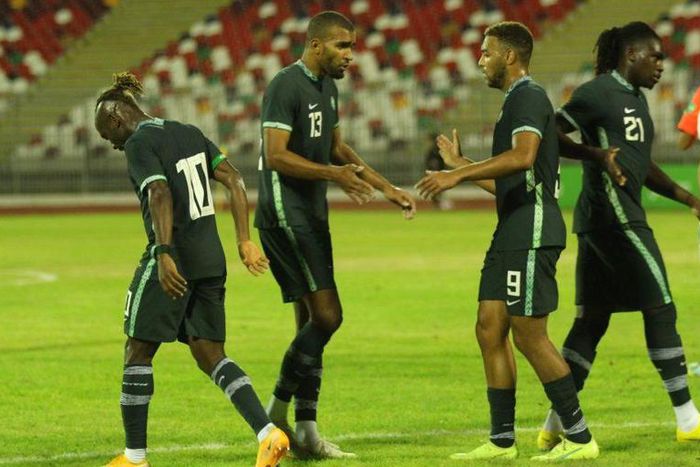 Nigeria played out a 2-2 draw in an unofficial friendly with Algeria on Friday