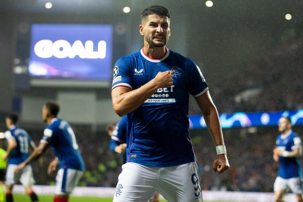 Antonio-Mirko Colak scored Rangers' first of the night.