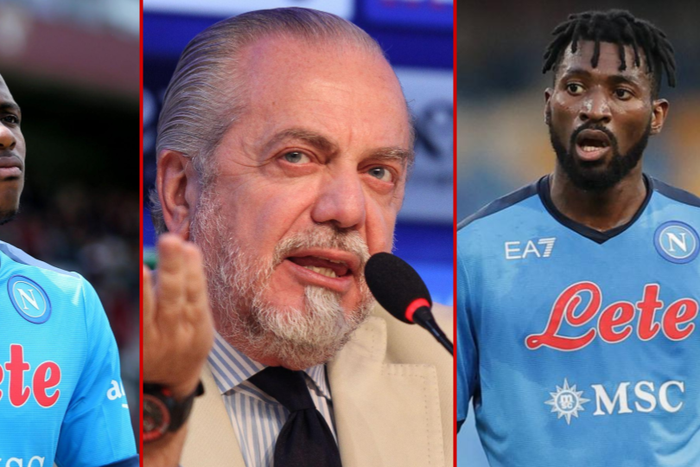 Aurelio De Laurentiis Victor Osimhen Zambo Anguissa