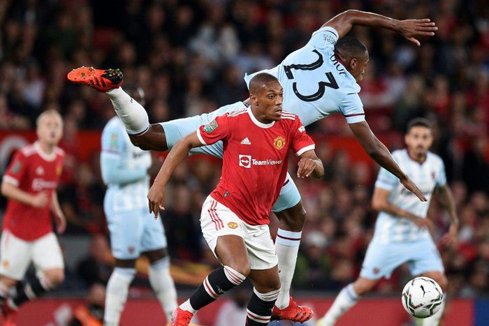 Manchester United's French striker Anthony Martial