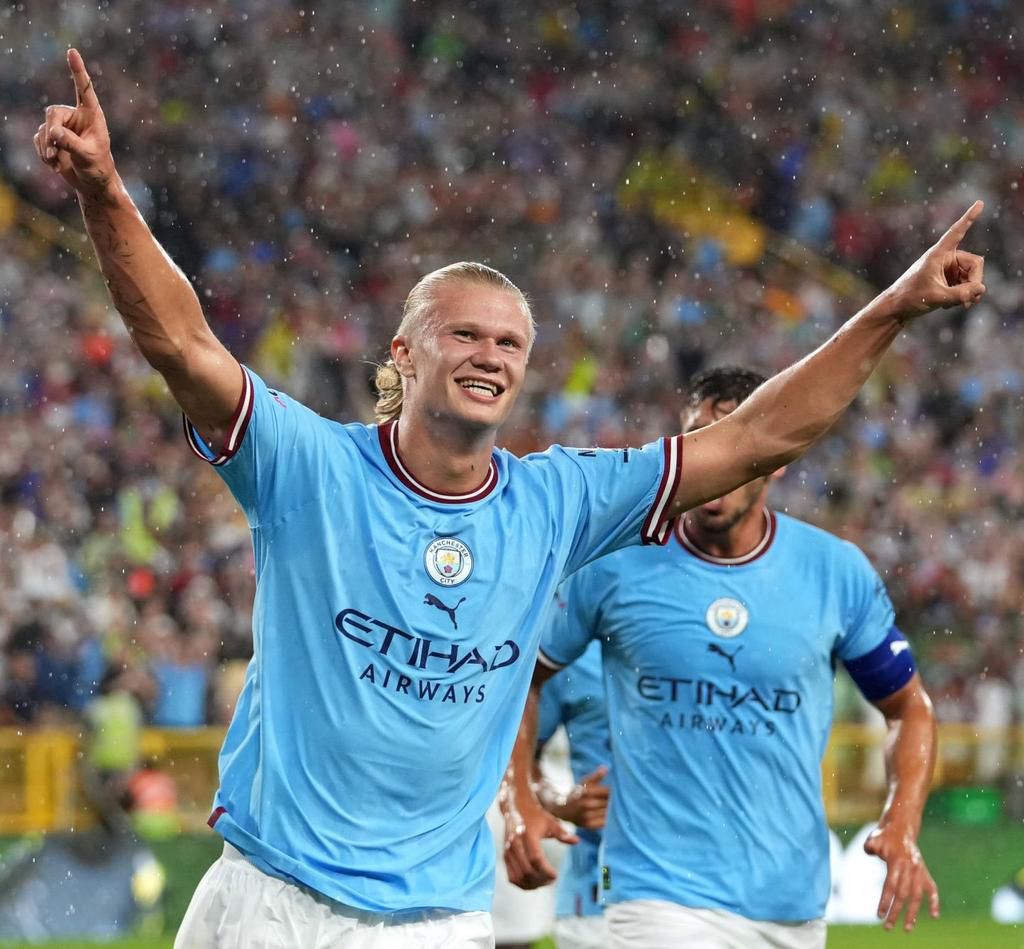 Erling Haaland scored the winner for Manchester City against Bayern Munich