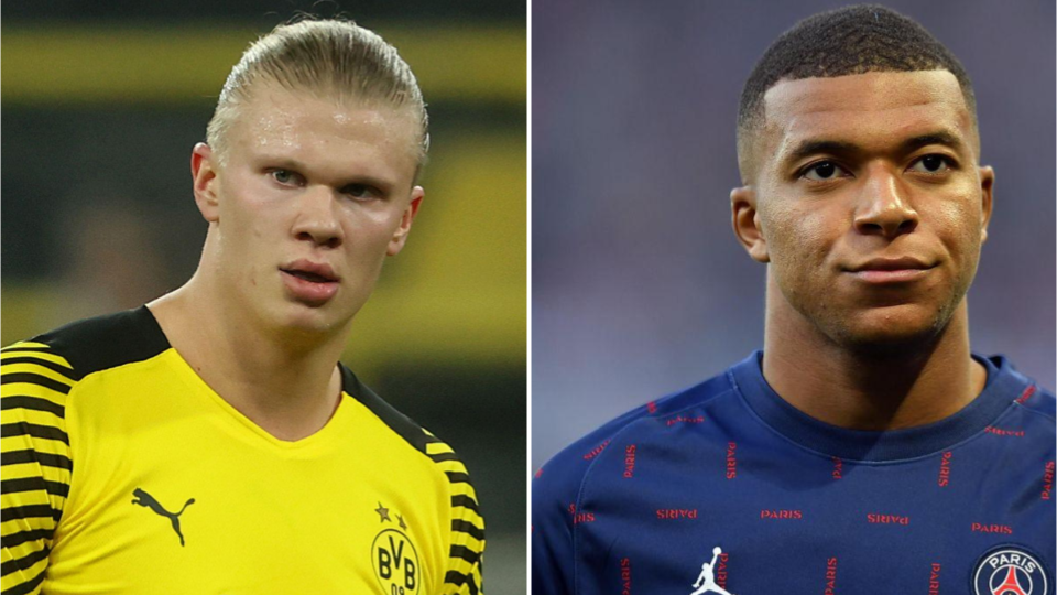 Kylian Mbappe and Erling Haaland have both been linked with a move to Barcelona
