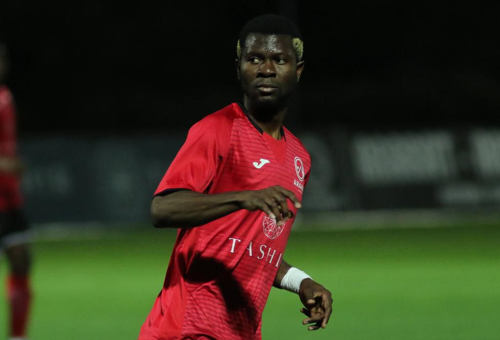 Yusuf Otubanjo in action for Ararat-Armenia