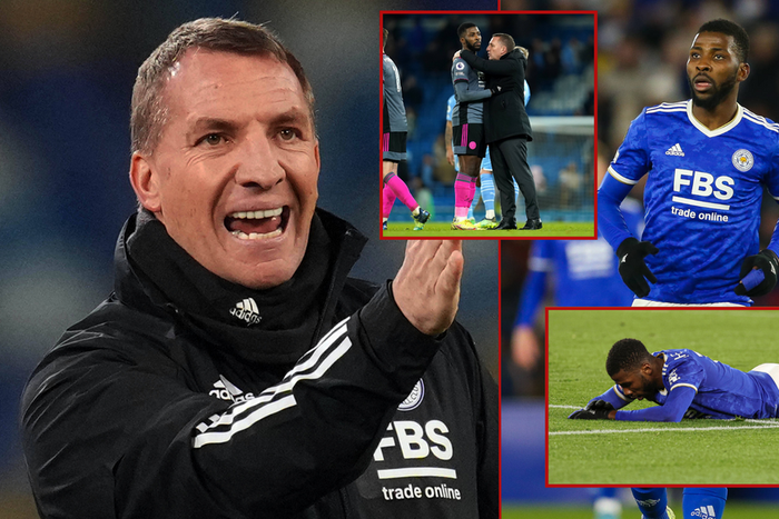 Leicester coach Brendan Rodgers tells Kelechi Iheanacho what he must do to improve his goal ratio