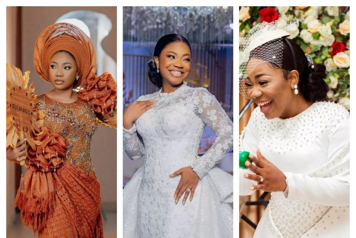 Mercy's wedding outfits [Instagram]