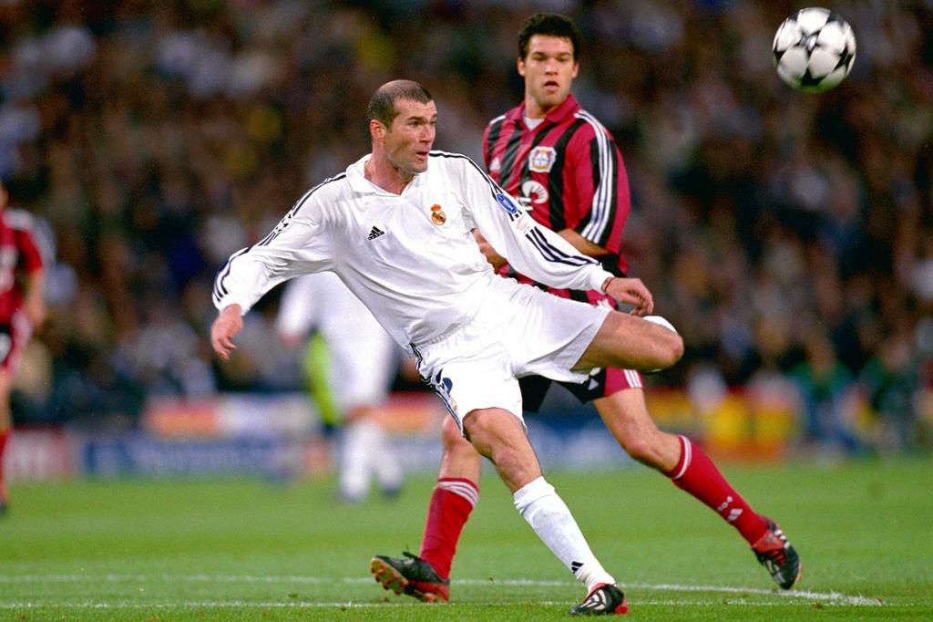 Zinedine Zidane scored that iconic volley to win the 2002 UCL final for Real Madrid