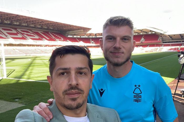 Adnan Kanuric as seen at Nottingham Forest's City Ground