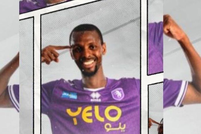 A happy Ibrahim Alhassan.