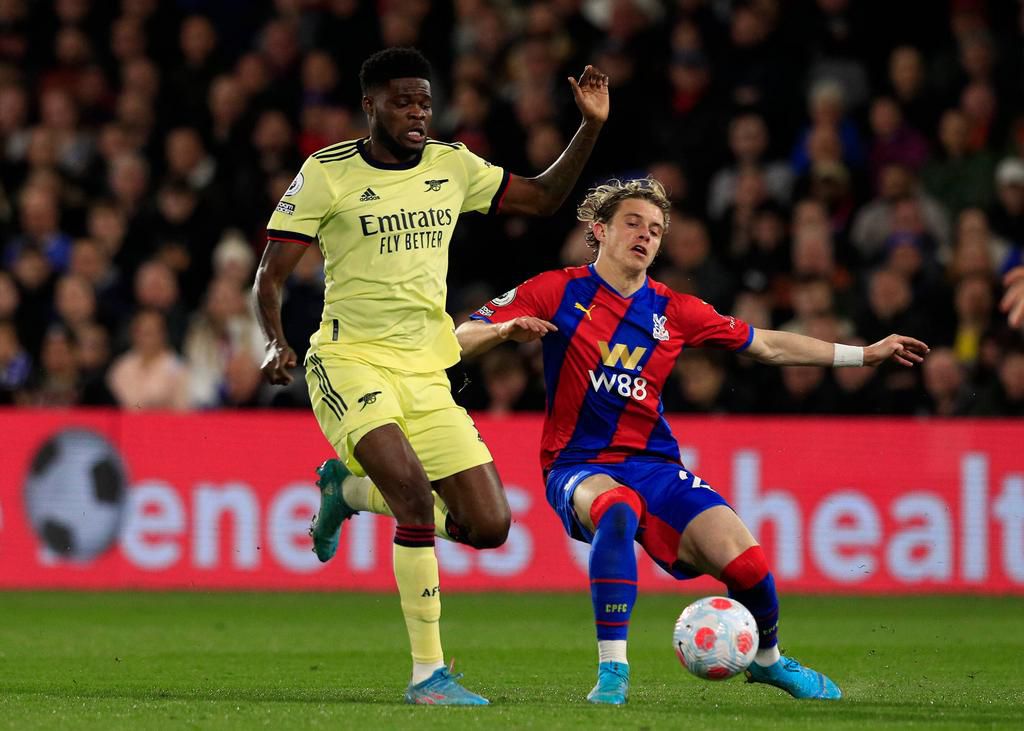 Thomas Partey limped off in Arsenal's 3-0 loss to Crystal palace