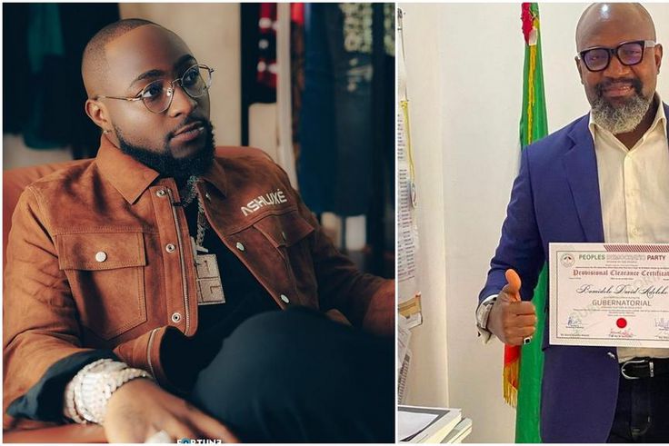 Nigerian music star Davido and his cousin Dele Adeleke [Instagram/Davido] [Instagram/DeleAdeleke]