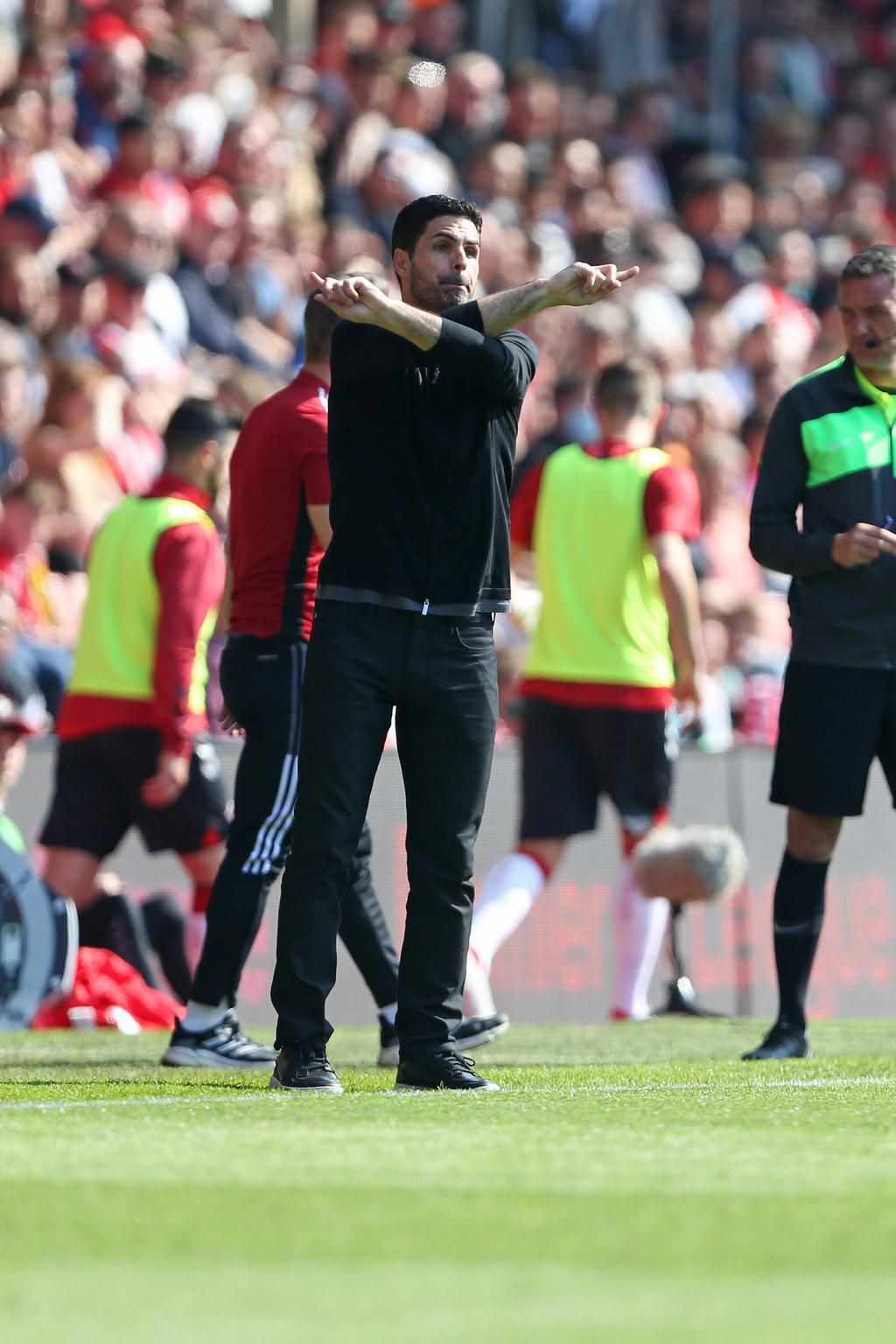 Arsenal lost to Southampton thanks to a goal by Jan Bednarek