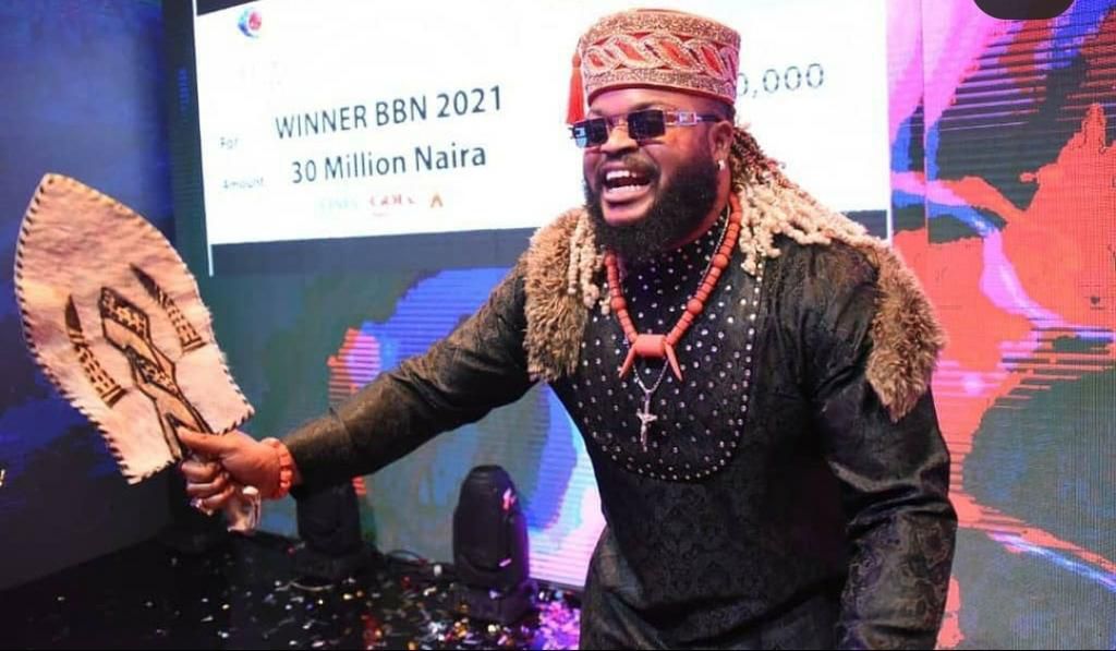 Whitemoney wins BBNaija season six [Instagram/thenetng]