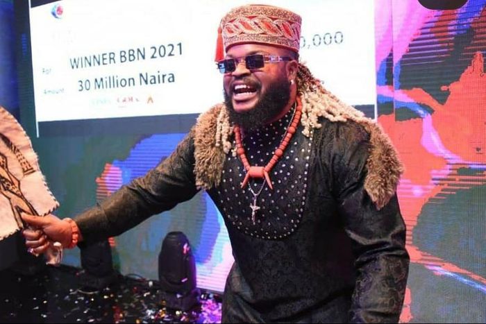 Whitemoney wins BBNaija season six [Instagram/thenetng]