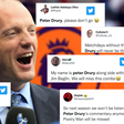 Social media reactions as Peter Drury poised for Premier league exit