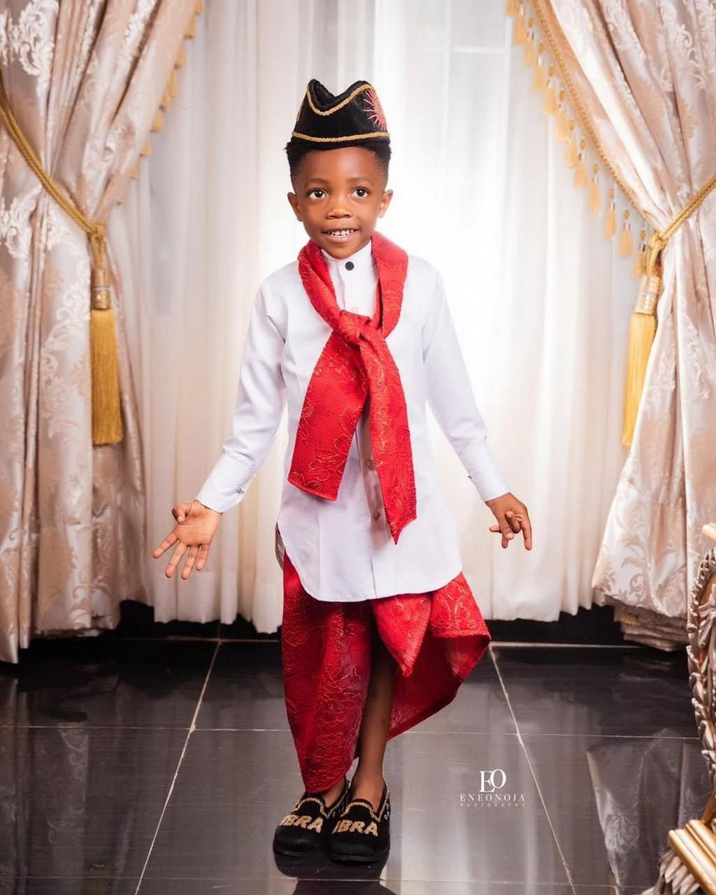 Super Eagles captain Ahmed Musa celebrates as his son turns 4