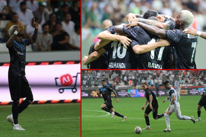 Henry Onyekuru scored the fourth of five goal in the Sunday thriller