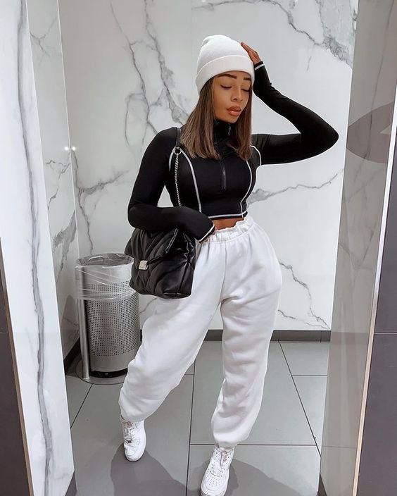 Sweat pants are comfortable [Pinterest]